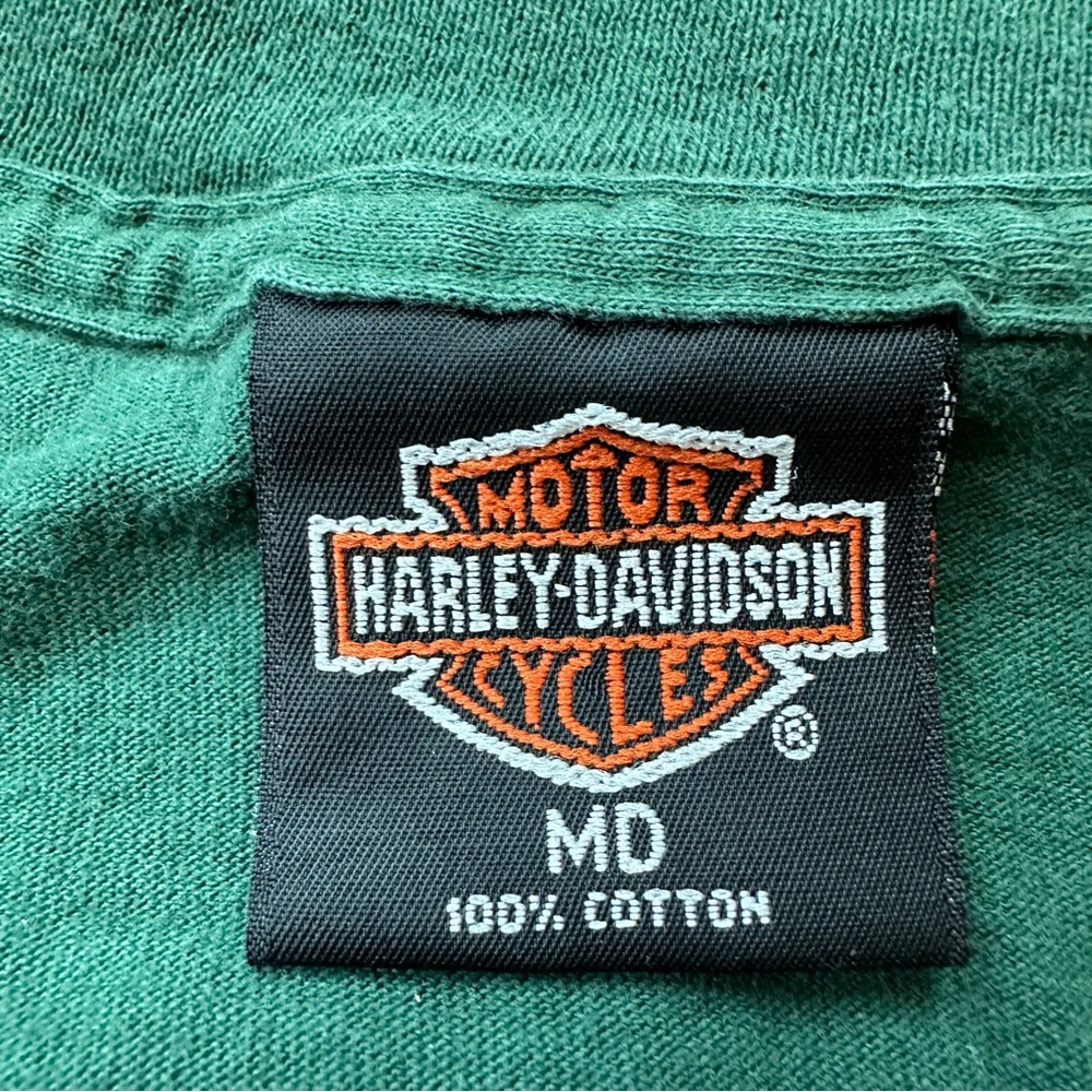 Vintage 1994 Harley Davidson R.K. Stratman eagle talon pocket tee Medium - Picture 6 of 7